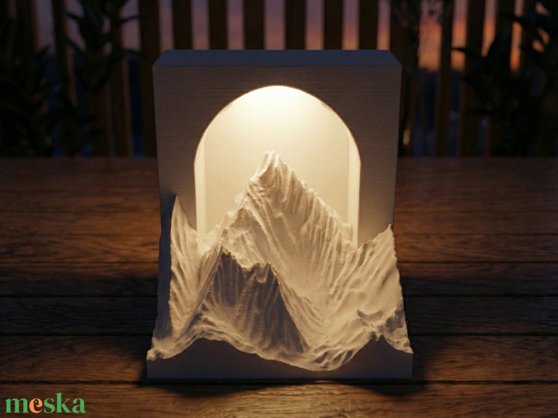 Modern Minimalista Led Asztali HangulatLámpa  - otthon & életmód - lámpa - hangulatlámpa - Meska.hu