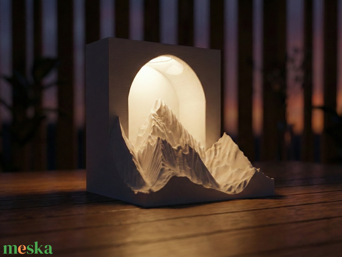 Modern Minimalista Led Asztali HangulatLámpa  - otthon & életmód - lámpa - hangulatlámpa - Meska.hu