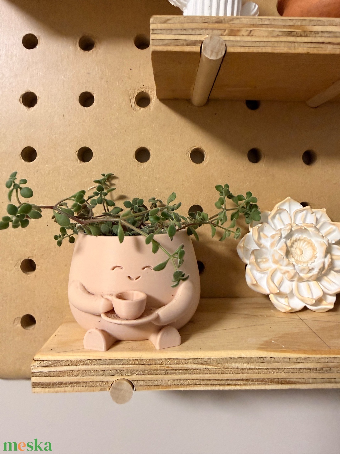 Kis Kávézó Ültető Köcsög - otthon & életmód - virágdekoráció - virágtartó - kaspó - Meska.hu