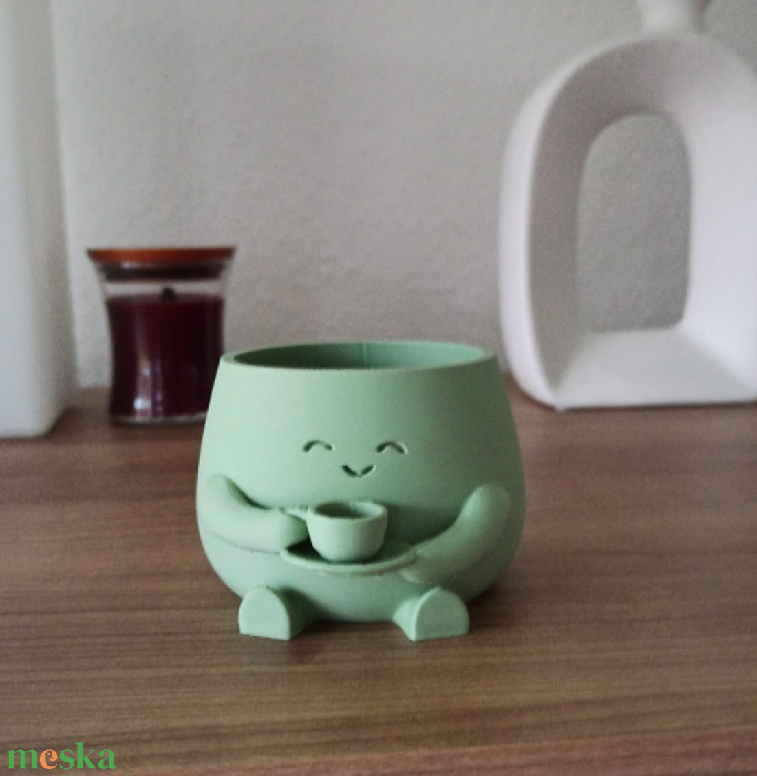 Kis Kávézó Ültető Köcsög - otthon & életmód - virágdekoráció - virágtartó - kaspó - Meska.hu