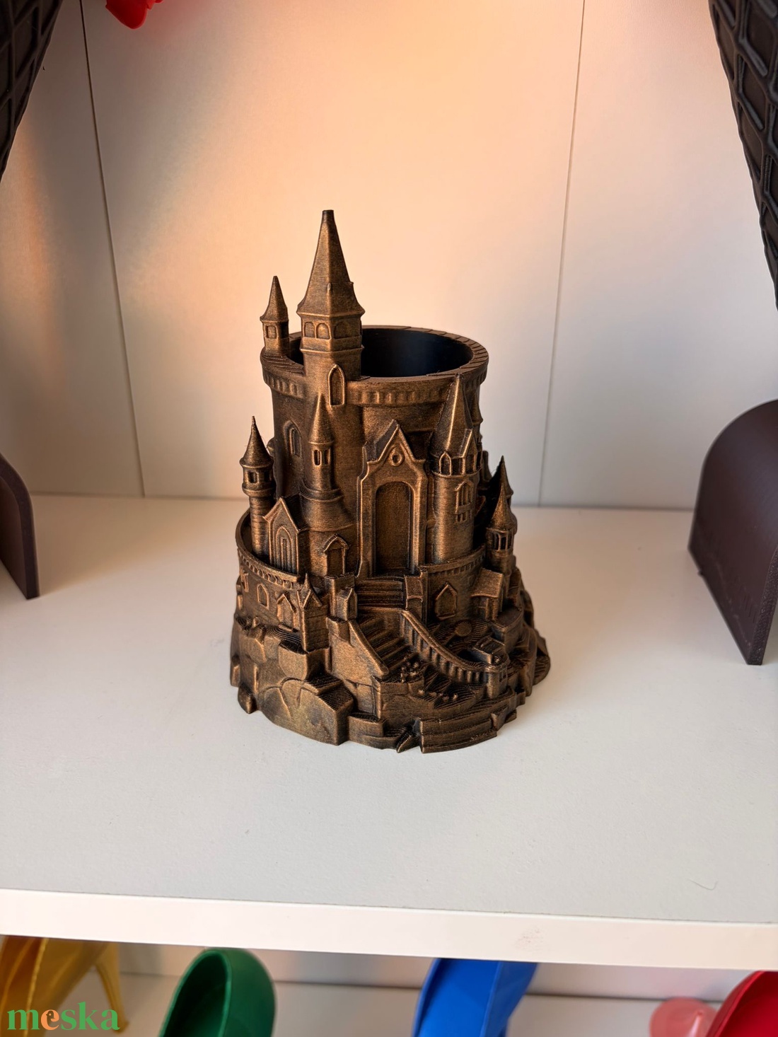 Harry potter Hogwarts Asztali Tolltartó - otthon & életmód - papír, írószer - tolltartó & ceruzatekercs - Meska.hu