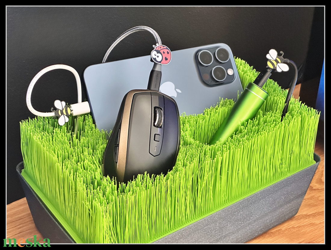 Asztali Mini Rét � irodai rendszerező - otthon & életmód - tárolás & rendszerezés - íróasztali tároló - Meska.hu