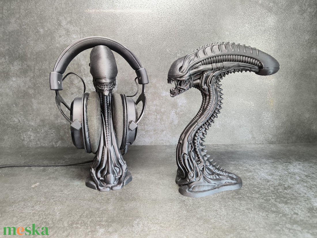 Alien Vs Predator Alienes Fejhallgató tartó - otthon & életmód - tárolás & rendszerezés - íróasztali tároló - Meska.hu