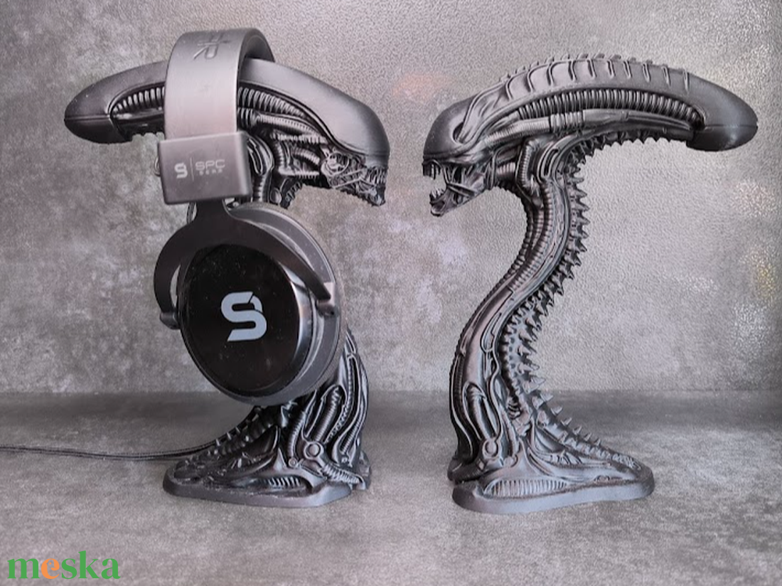 Alien Vs Predator Alienes Fejhallgató tartó - otthon & életmód - tárolás & rendszerezés - íróasztali tároló - Meska.hu