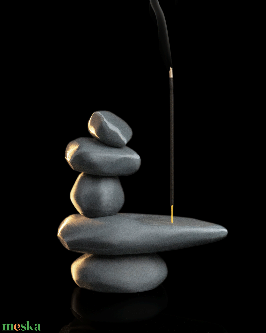 Zen Egyensúly köves füstölőtartó - otthon & életmód - dekoráció - spiritualitás - füstölő és füstölőtartó - Meska.hu