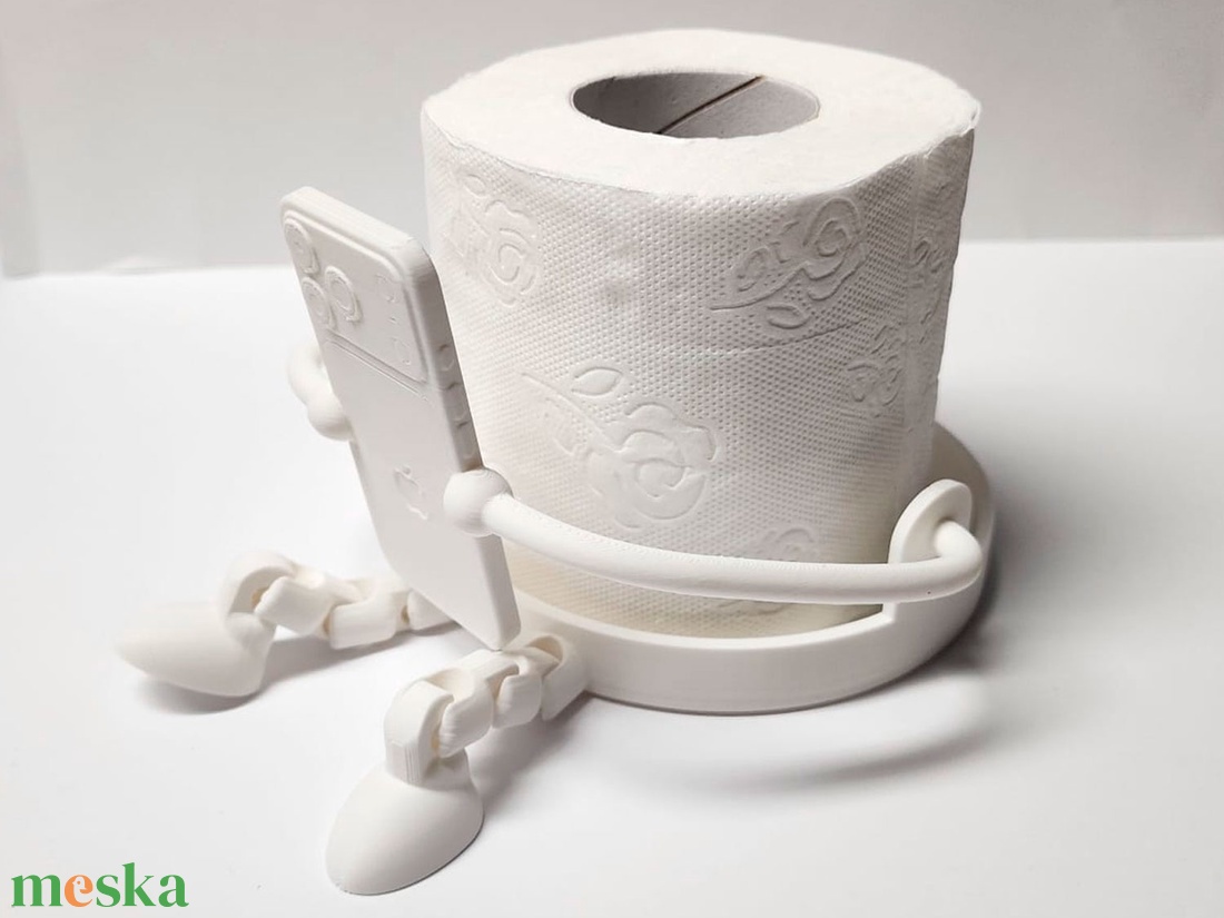 Vicces Wc Papír tartó - otthon & életmód - fürdőszoba - fürdőszobai dekoráció - Meska.hu