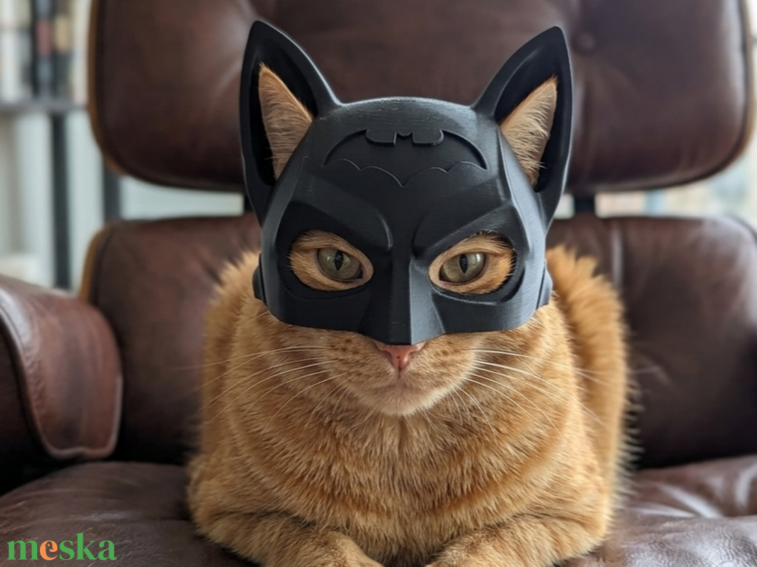 Batman Cica Maszk - otthon & életmód - kisállatoknak - cicáknak & macskáknak - Meska.hu