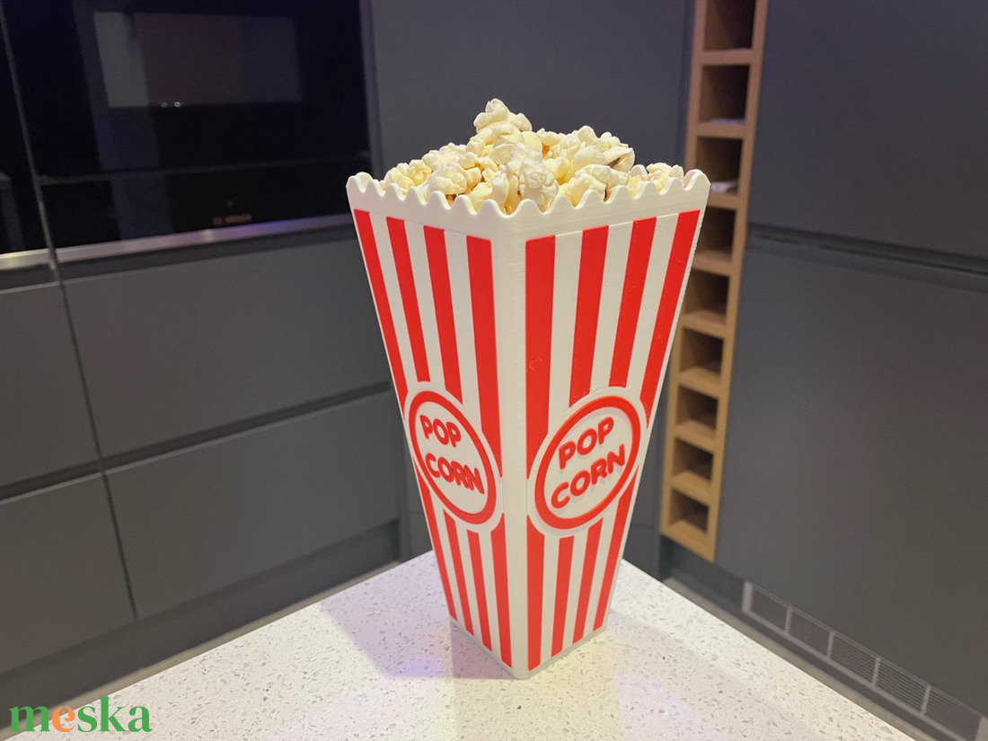 Mozis Popcorntartó saját névvel. - otthon & életmód - dekoráció - asztal és polc dekoráció - dekorációs tál, tartó - Meska.hu