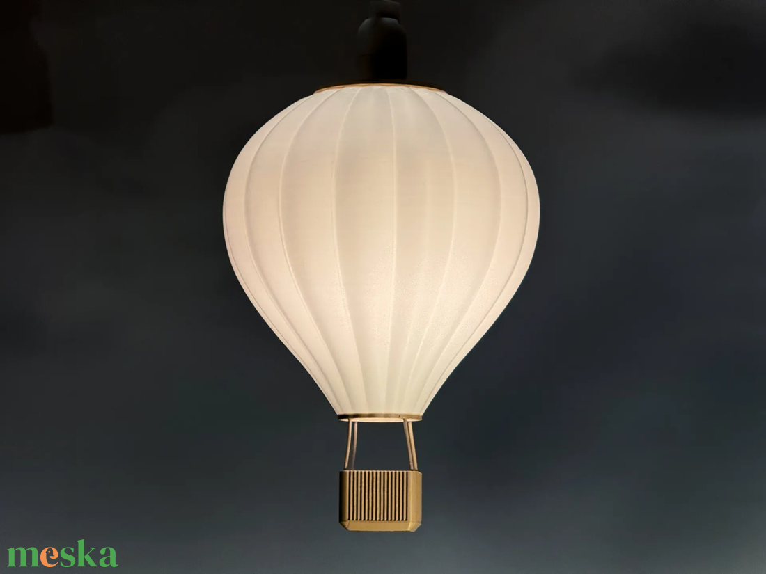 Nagy Ledes Hőlégballon Hangulatfény és dekoráció - otthon & életmód - lámpa - hangulatlámpa - Meska.hu