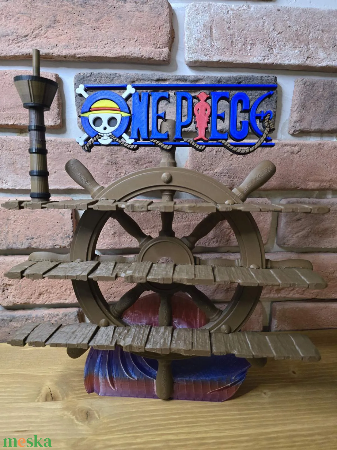 One piece Kinderjoy figura gyűjtői állvány - otthon & életmód - dekoráció - asztal és polc dekoráció - dekorációs tál, tartó - Meska.hu