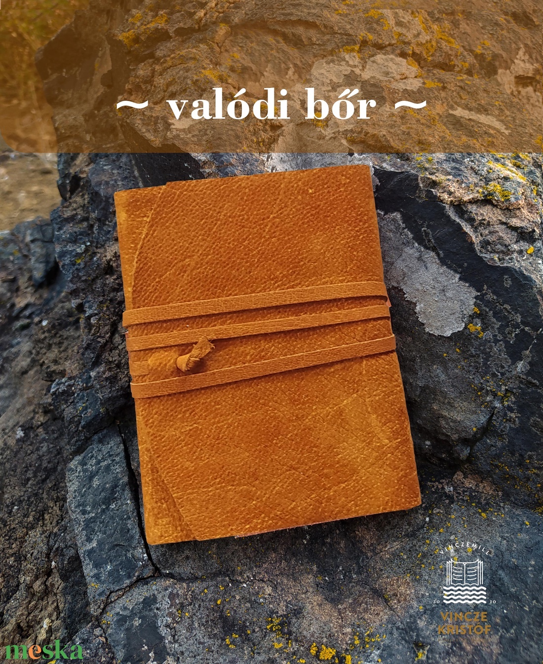 Világos vintage barna bőr notesz, napló, tervező, jegyzetfüzet, rajzfüzet, utazási napló - otthon & életmód - papír, írószer - jegyzetfüzet & napló - Meska.hu