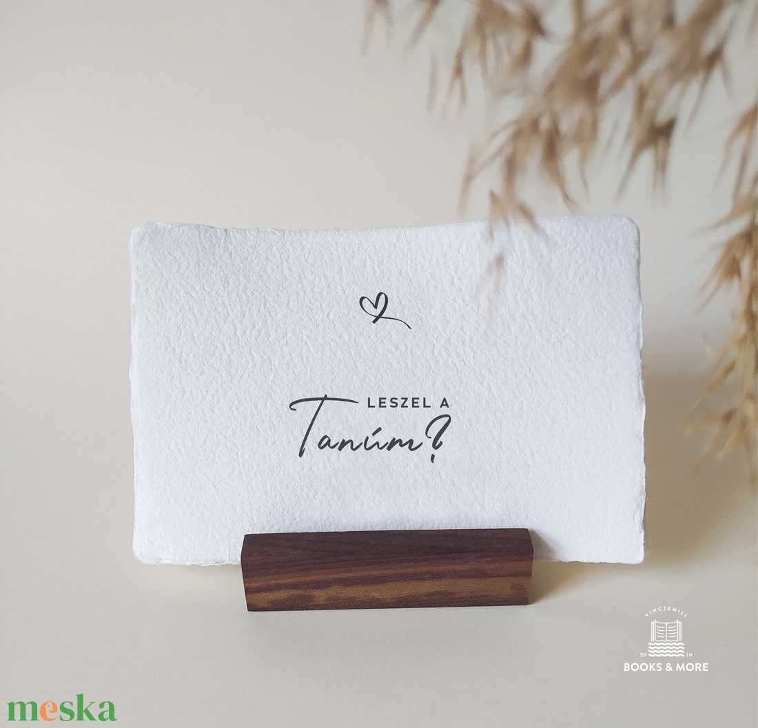 Tanú felkérő kártya, koszorúslány felkérő kártya, Esküvői képeslap, Esküvői kártya - esküvő - meghívó & kártya - meghívó - Meska.hu