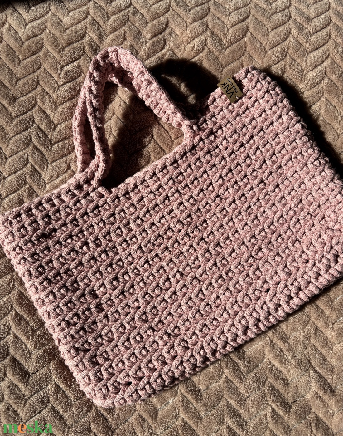 �Tulip horgolt kézi táska - táska & tok - kézitáska & válltáska - kézitáska - Meska.hu