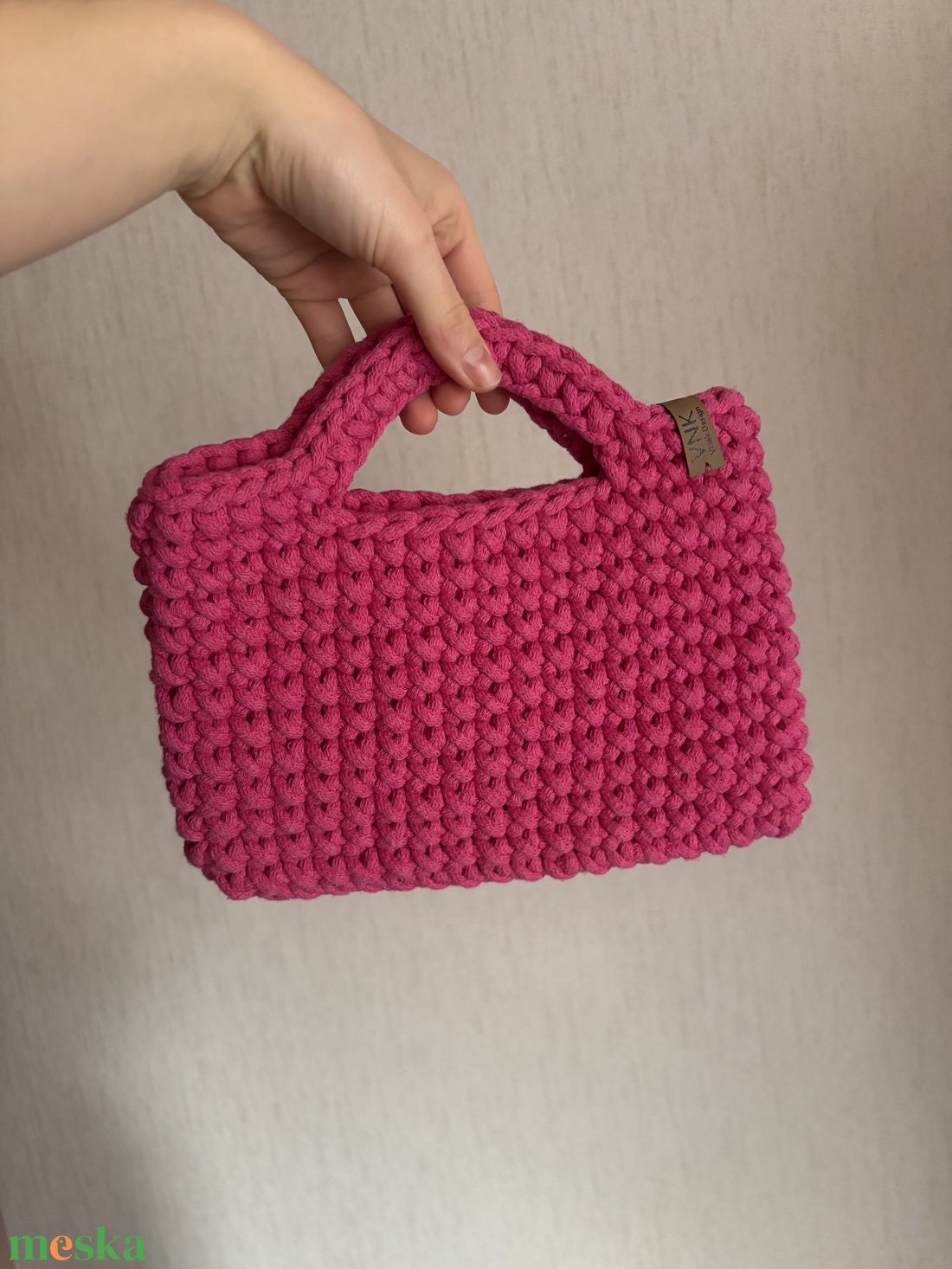 Hyacinth horgolt kézitáska - táska & tok - kézitáska & válltáska - kézitáska - Meska.hu