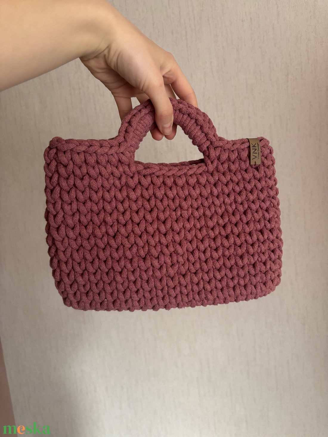 Cornflower horgolt kézitáska - táska & tok - kézitáska & válltáska - kézitáska - Meska.hu