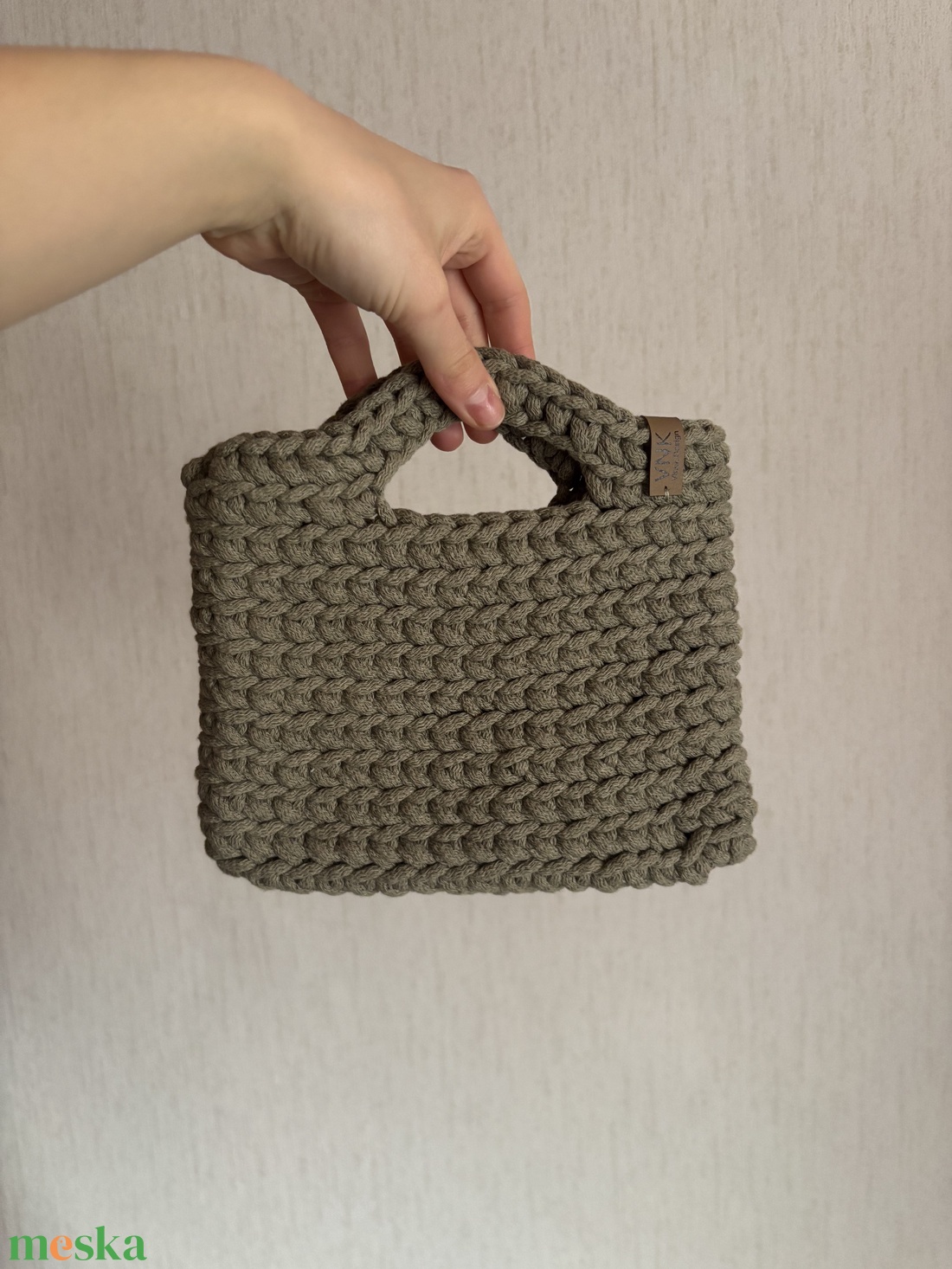 Mini horgolt kézitáska - táska & tok - kézitáska & válltáska - kézitáska - Meska.hu