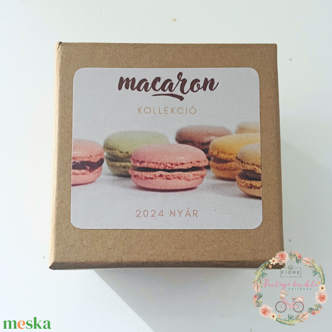 Macaron kollekció 2024 nyár - egyedi bicikli csengő macaronnal - rózsaszín  - játék & sport - sport és kikapcsolódás - kerékpározás - Meska.hu