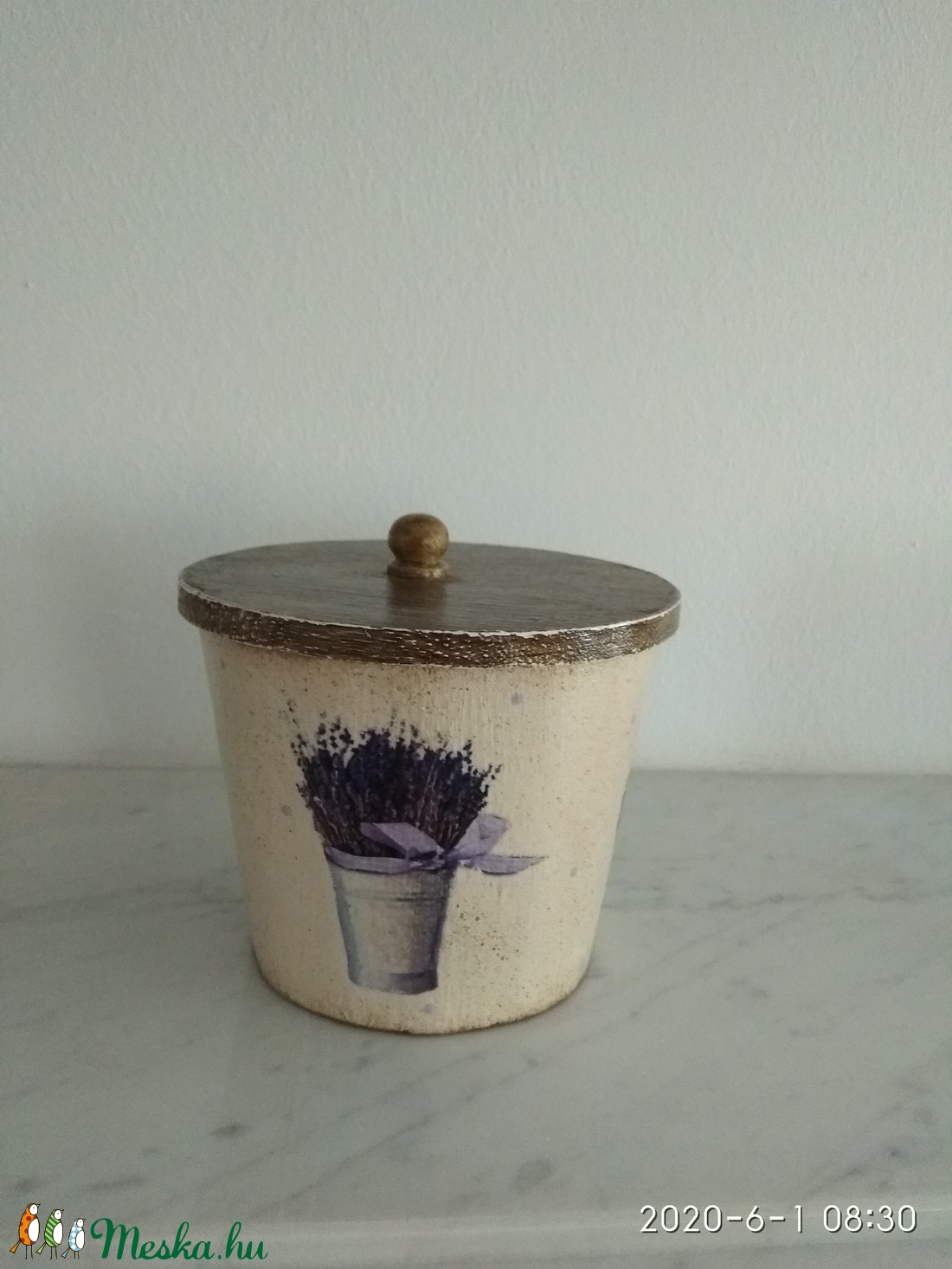 Vintage levendulás tároló doboz/cukortartó/kávétartó/keksz tartó - otthon & életmód - konyhafelszerelés, tálalás - Meska.hu Vintage levendulás tároló doboz/cukortartó/kávétartó/keksz tartó - otthon & életmód - konyhafelszerelés, tálalás - Meska.hu