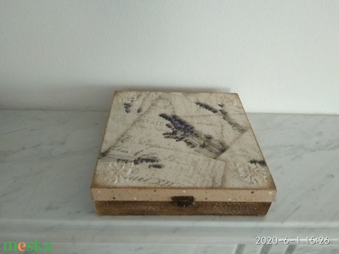 Vintage levendulás ékszertartó doboz/varrós doboz - ékszer - ékszertartó - ékszerdoboz - Meska.hu Vintage levendulás ékszertartó doboz/varrós doboz - ékszer - ékszertartó - ékszerdoboz - Meska.hu