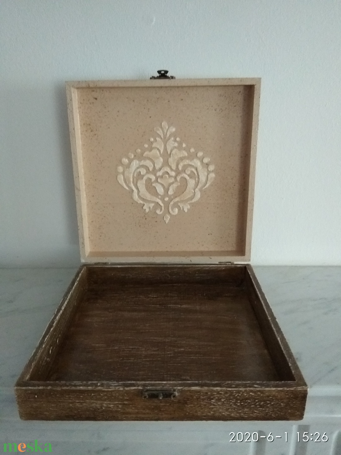 Vintage levendulás ékszertartó doboz/varrós doboz - ékszer - ékszertartó - ékszerdoboz - Meska.hu Vintage levendulás ékszertartó doboz/varrós doboz - ékszer - ékszertartó - ékszerdoboz - Meska.hu