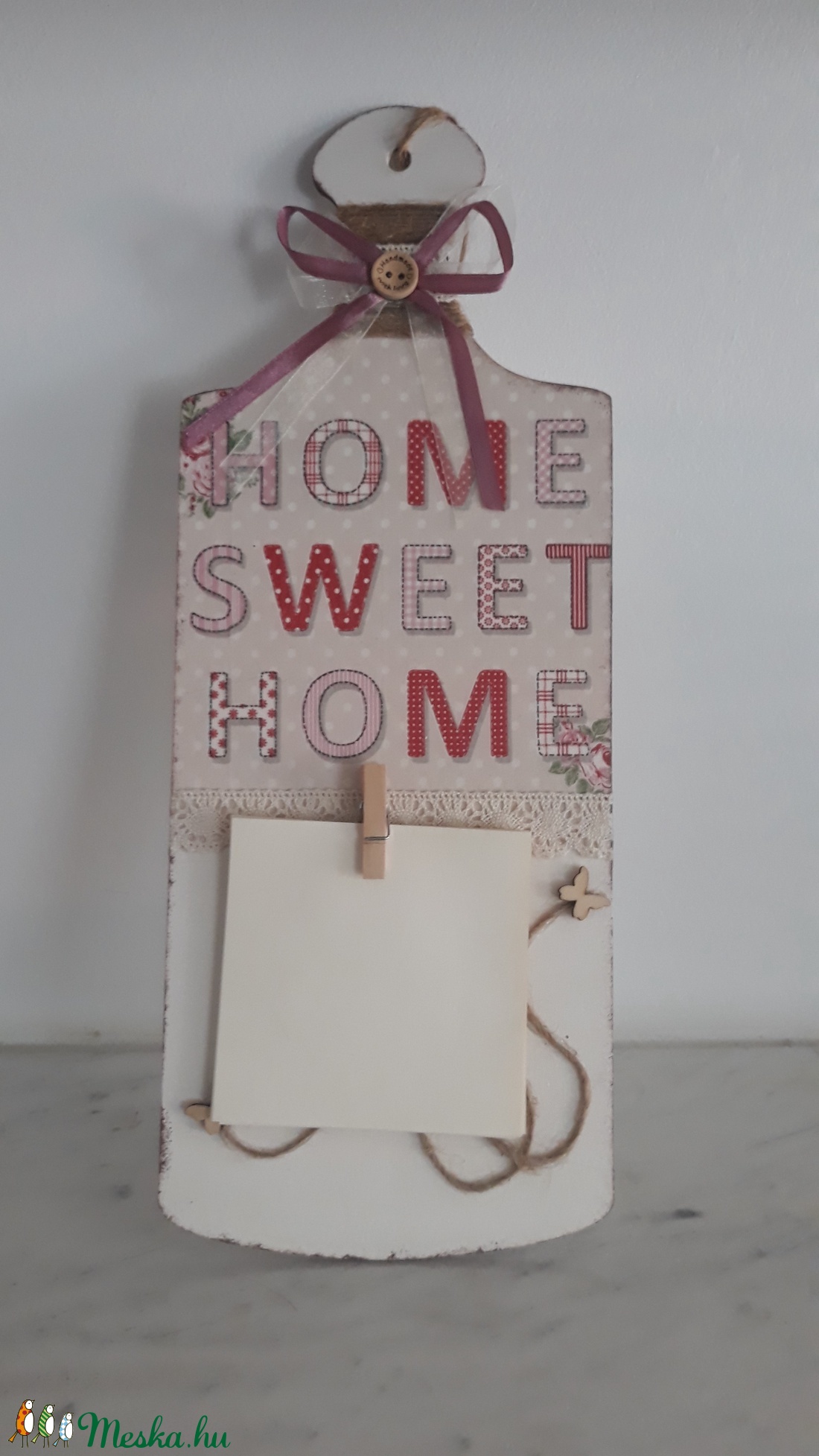 Home Sweet Home üzenő tábla Édes otthon felirattal - - Meska.hu Home Sweet Home üzenő tábla Édes otthon felirattal - - Meska.hu