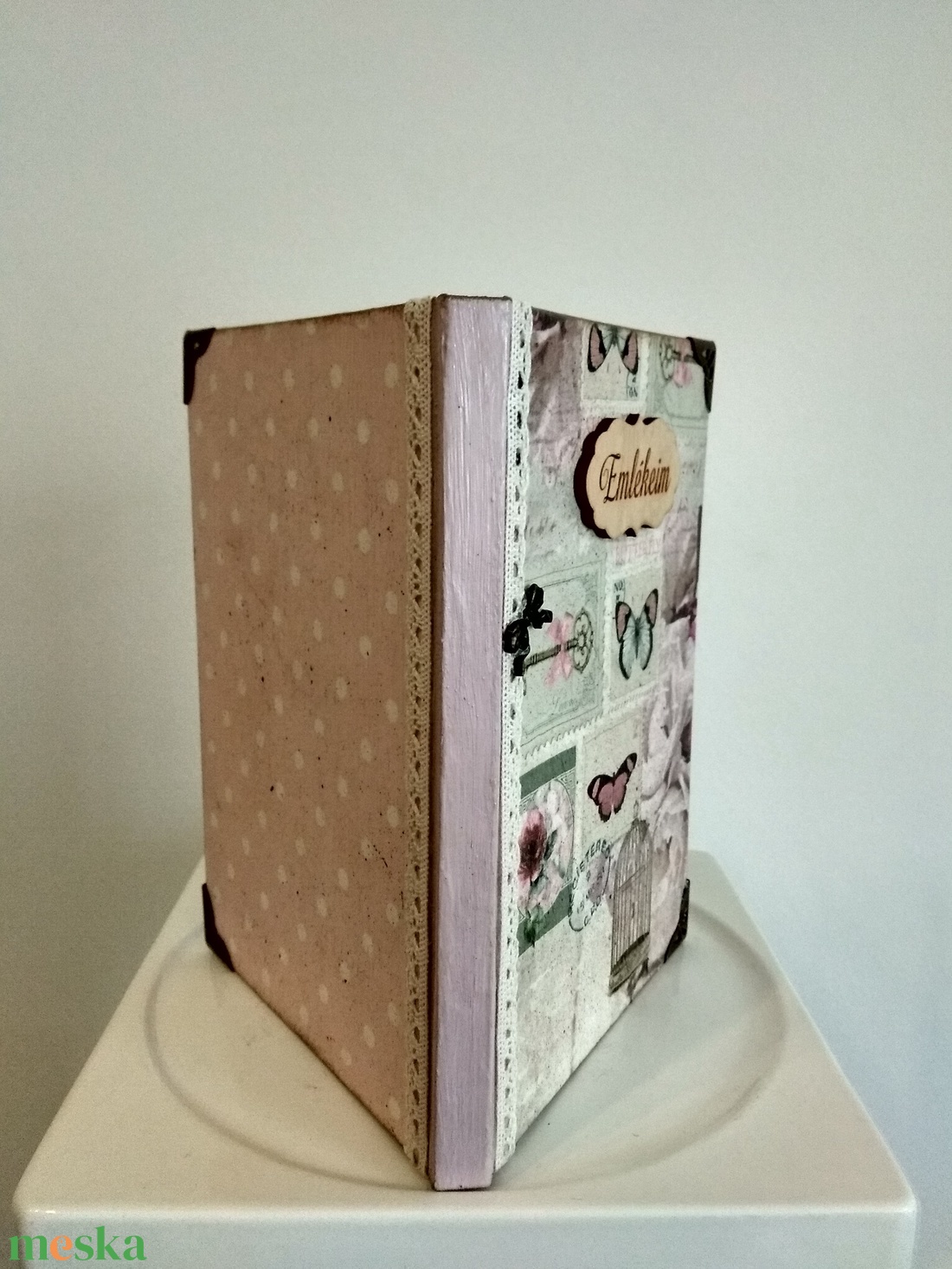 Napló vintage stílusú mintával - otthon & életmód - papír, írószer - jegyzetfüzet & napló - Meska.hu Napló vintage stílusú mintával - otthon & életmód - papír, írószer - jegyzetfüzet & napló - Meska.hu