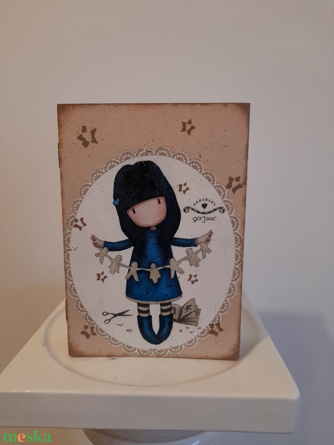  Vintage  stílusú dobozka gyerekeknek - ékszer - ékszertartó - ékszerdoboz - Meska.hu