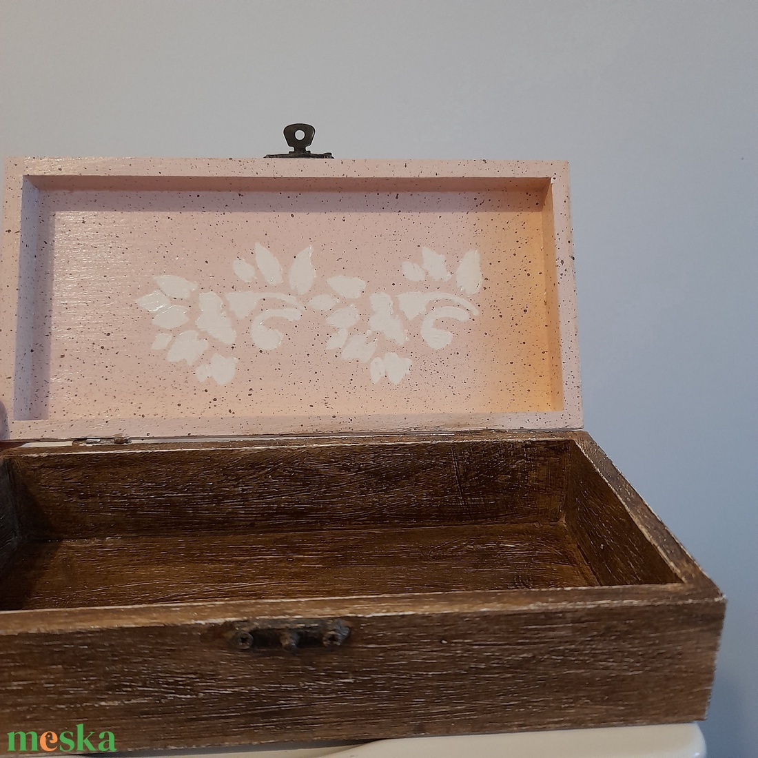 Vintage  stílusú   tároló doboz/ varrós doboz - ékszer - ékszertartó - ékszerdoboz - Meska.hu