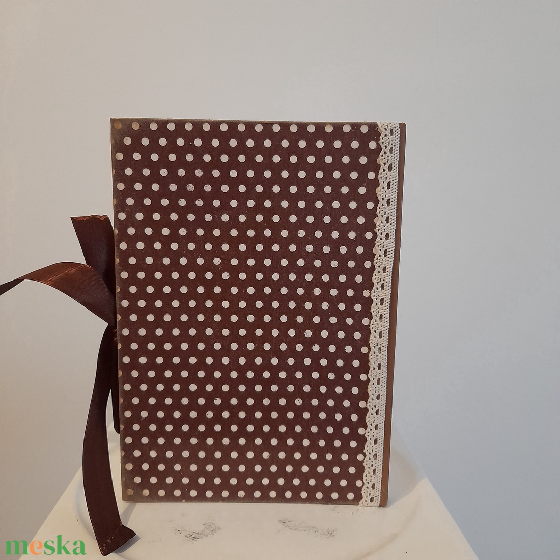 Receptfüzet muffin mintával a vintage jegyében - otthon & életmód - konyhafelszerelés, tálalás - sütés, főzés - receptfüzet - Meska.hu