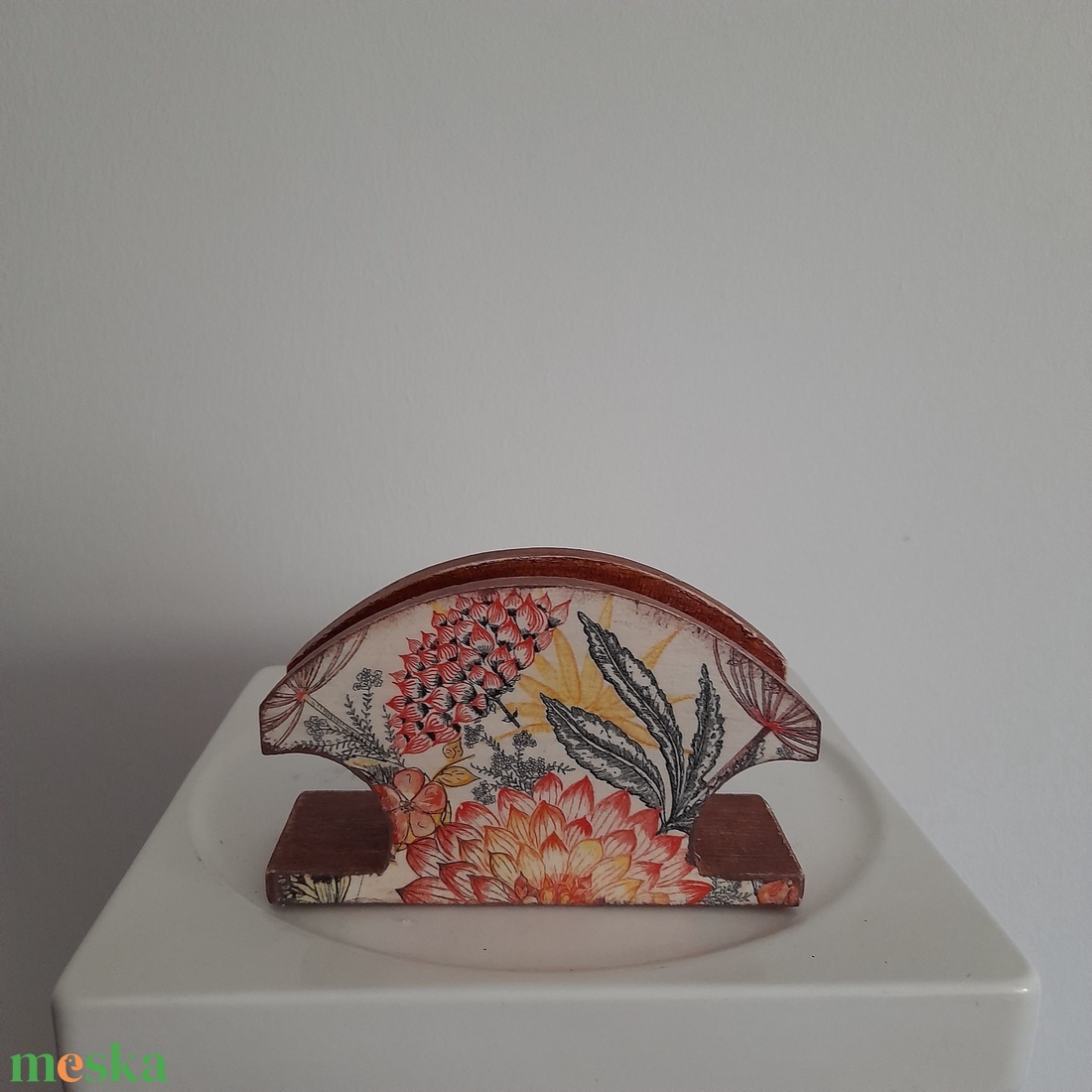  Vintage  stílusú szalvéta tartó fából - ékszer - ékszertartó - ékszerdoboz - Meska.hu