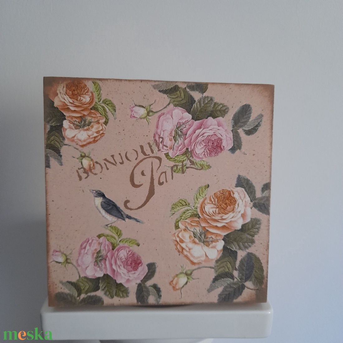  Vintage  stílusú nagy méretű  tároló doboz/ varrós doboz - ékszer - ékszertartó - ékszerdoboz - Meska.hu