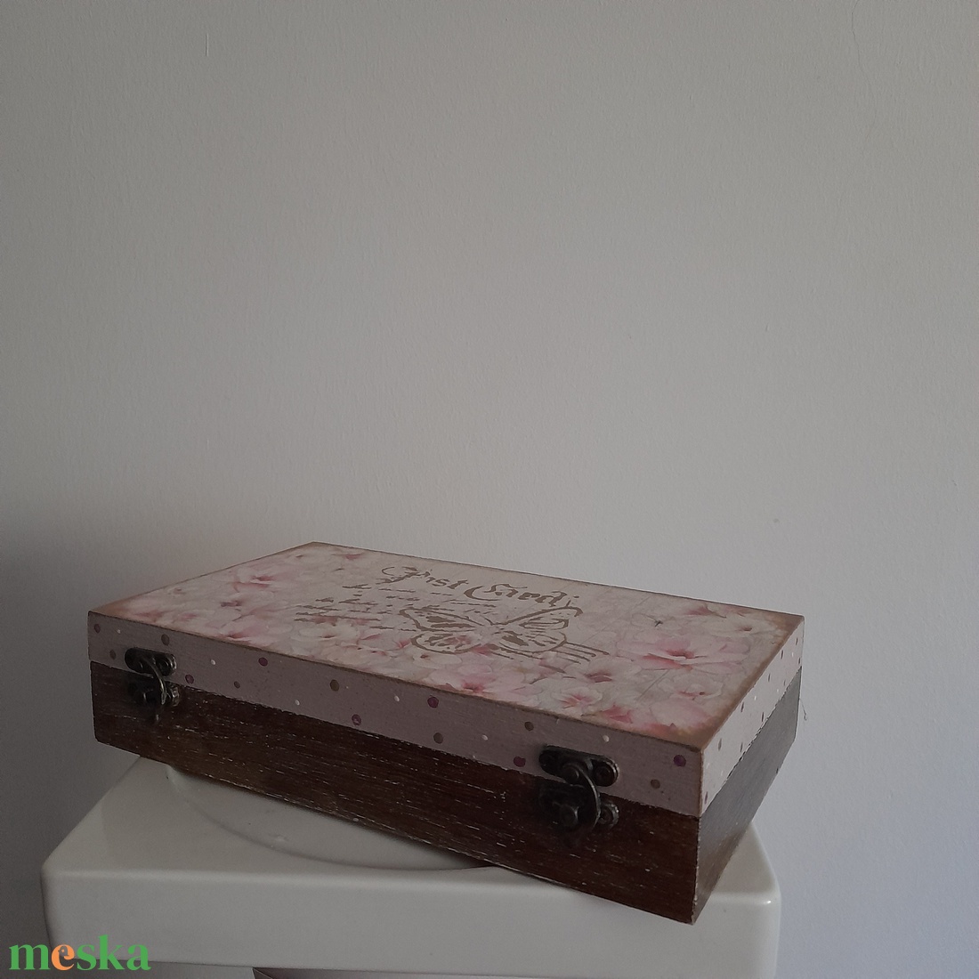 Vintage pasztell virág mintás ékszertartó doboz/ varrós doboz - otthon & életmód - konyhafelszerelés, tálalás - konyhai tárolás - tea & kávé tárolás - Meska.hu Vintage pasztell virág mintás ékszertartó doboz/ varrós doboz - otthon & életmód - konyhafelszerelés, tálalás - konyhai tárolás - tea & kávé tárolás - Meska.hu