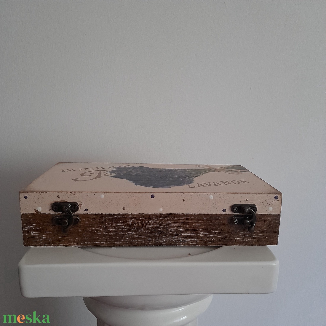 Vintage csokros levendula mintás ékszertartó doboz/ varrós doboz - otthon & életmód - konyhafelszerelés, tálalás - konyhai tárolás - tea & kávé tárolás - Meska.hu Vintage csokros levendula mintás ékszertartó doboz/ varrós doboz - otthon & életmód - konyhafelszerelés, tálalás - konyhai tárolás - tea & kávé tárolás - Meska.hu