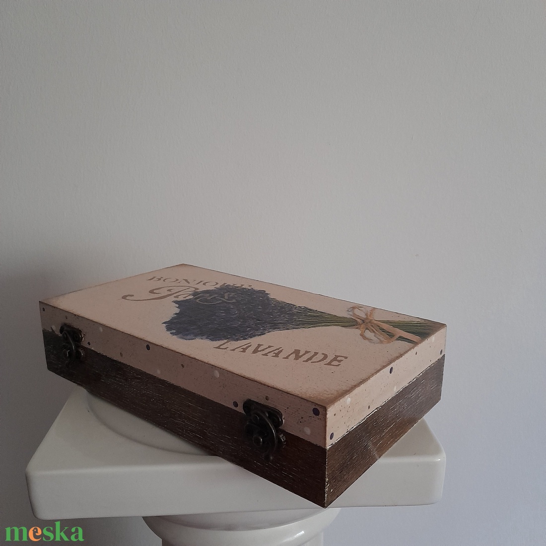 Vintage csokros levendula mintás ékszertartó doboz/ varrós doboz - otthon & életmód - konyhafelszerelés, tálalás - konyhai tárolás - tea & kávé tárolás - Meska.hu Vintage csokros levendula mintás ékszertartó doboz/ varrós doboz - otthon & életmód - konyhafelszerelés, tálalás - konyhai tárolás - tea & kávé tárolás - Meska.hu