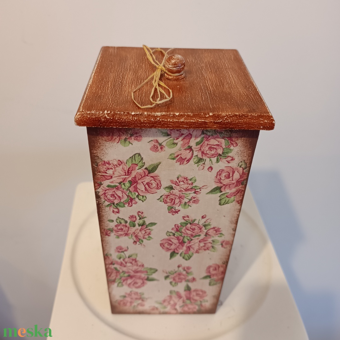  Virgos magas tároló doboz/cukortartó/kávétartó/keksz tartó - otthon & életmód - konyhafelszerelés, tálalás - konyhai tárolás - tea & kávé tárolás - Meska.hu