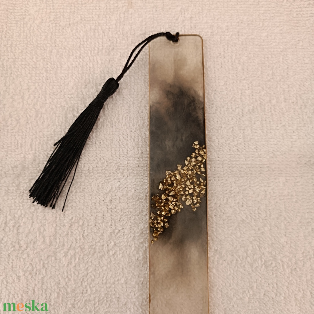 Könyvjelző műgyant�ból - könyv & zene - könyvjelző - Meska.hu