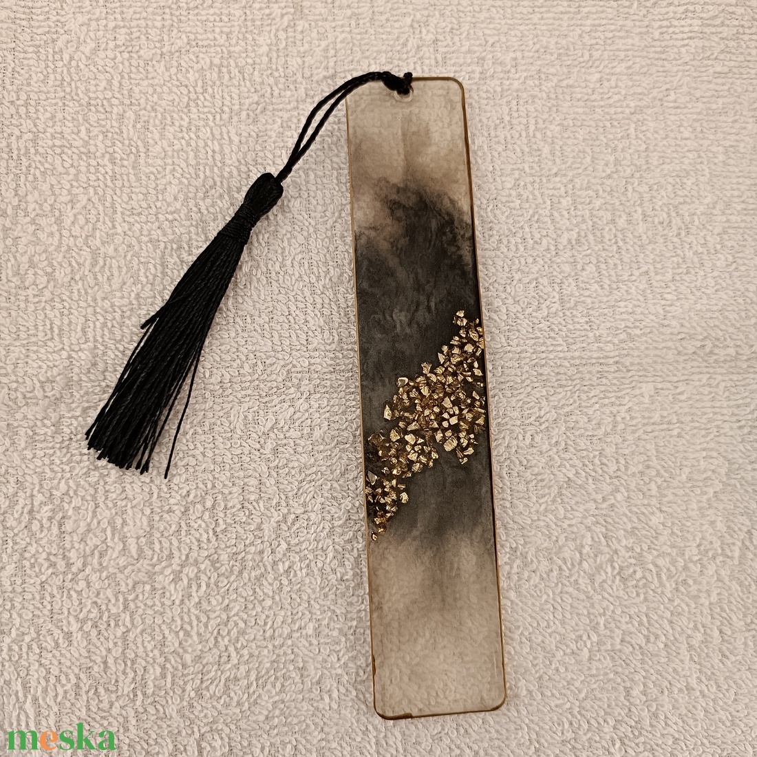 Könyvjelző műgyant�ból - könyv & zene - könyvjelző - Meska.hu