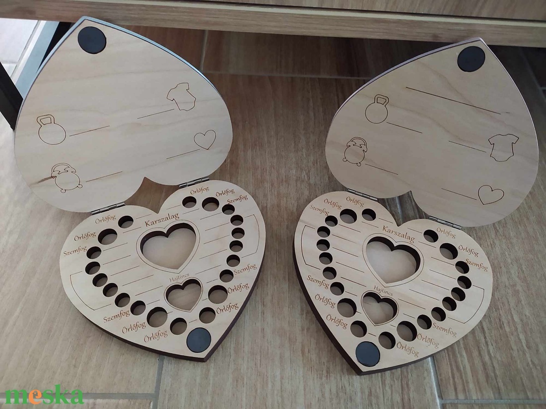 Fogtartó doboz - otthon & életmód - tárolás & rendszerezés - doboz - Meska.hu