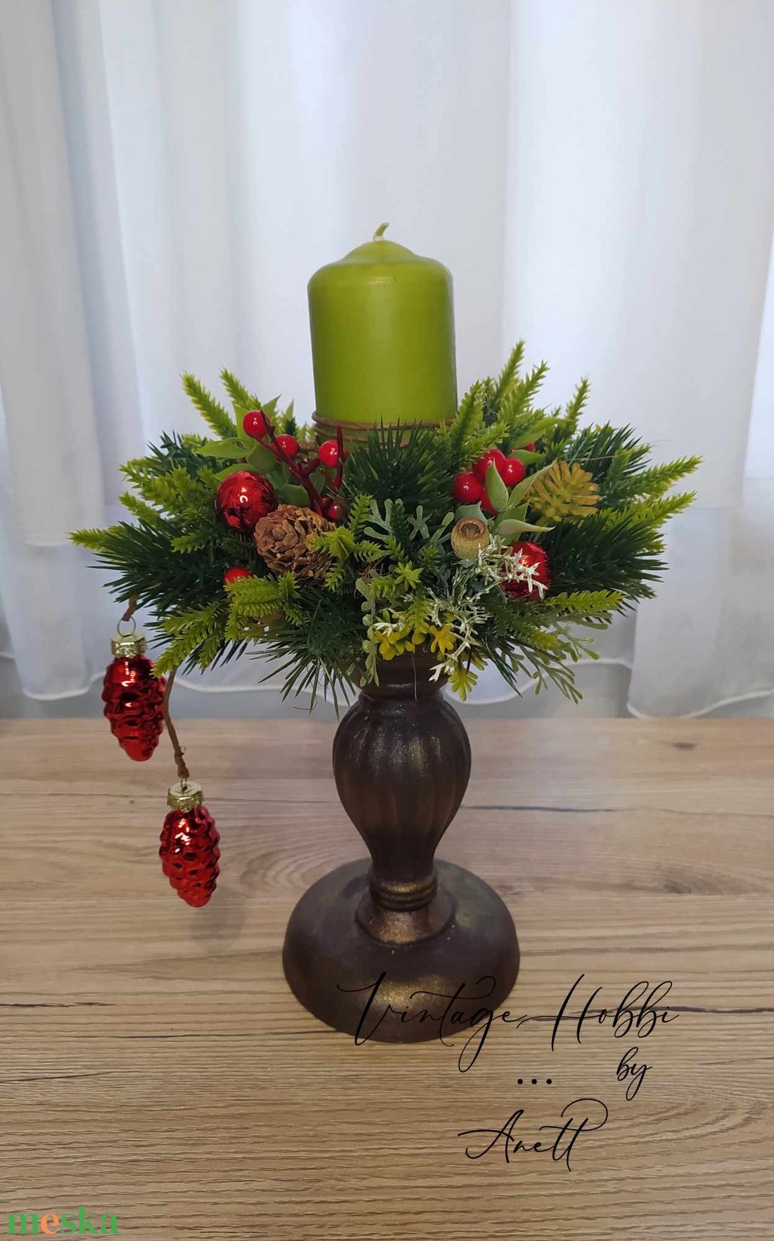 Karácsonyi dekor - otthon & életmód - dekoráció - asztal és polc dekoráció - asztaldísz - Meska.hu