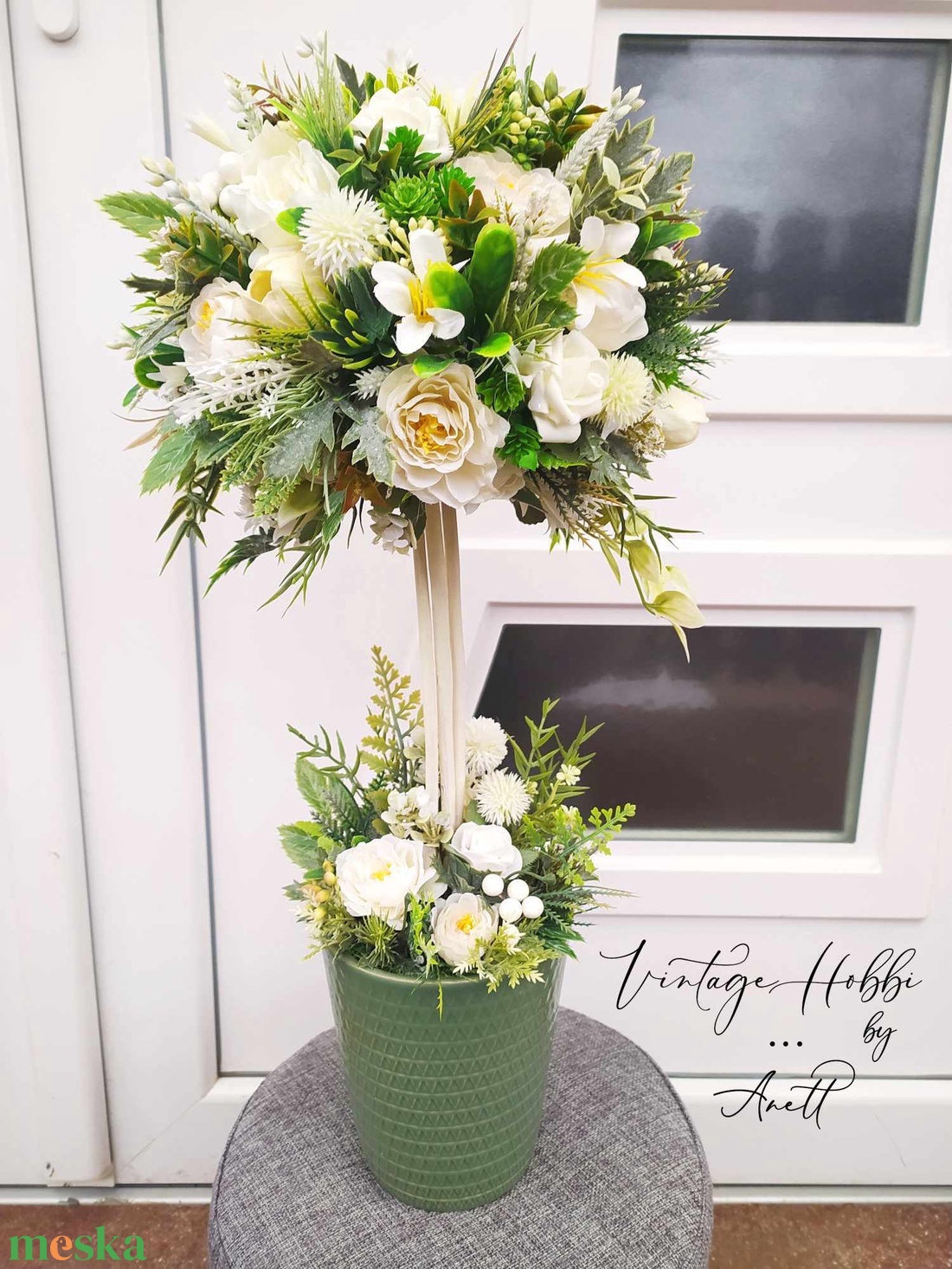 Virágos fa - esküvő - dekoráció - asztaldísz - Meska.hu