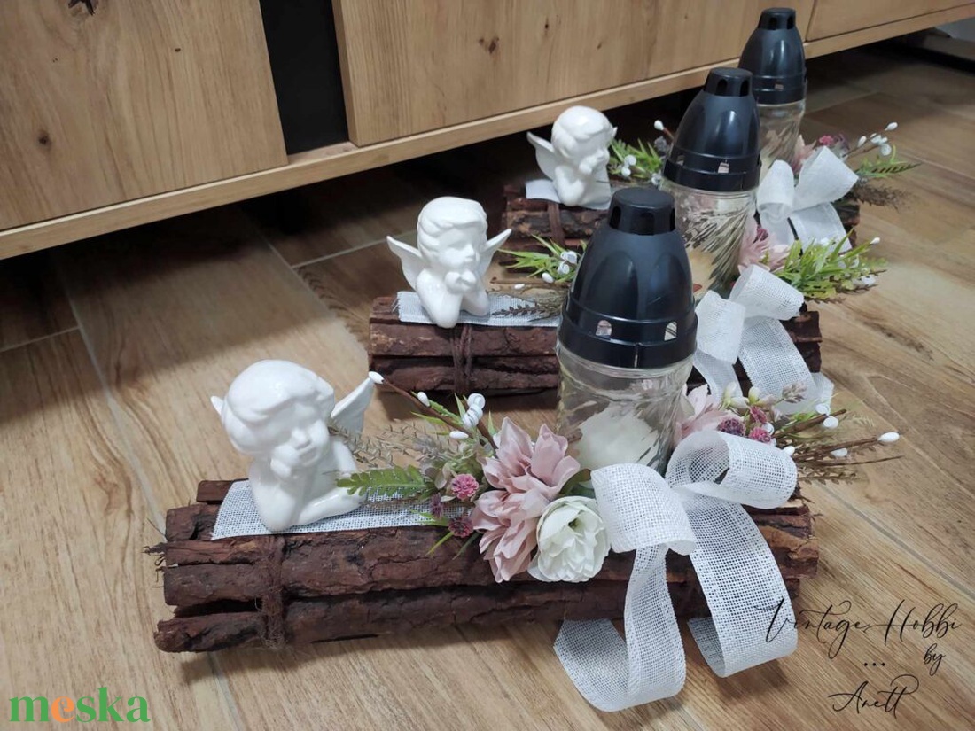 Temetői dísz - otthon & életmód - vallás - temetkezési tárgy - sírdísz, kegyeleti dísz - Meska.hu