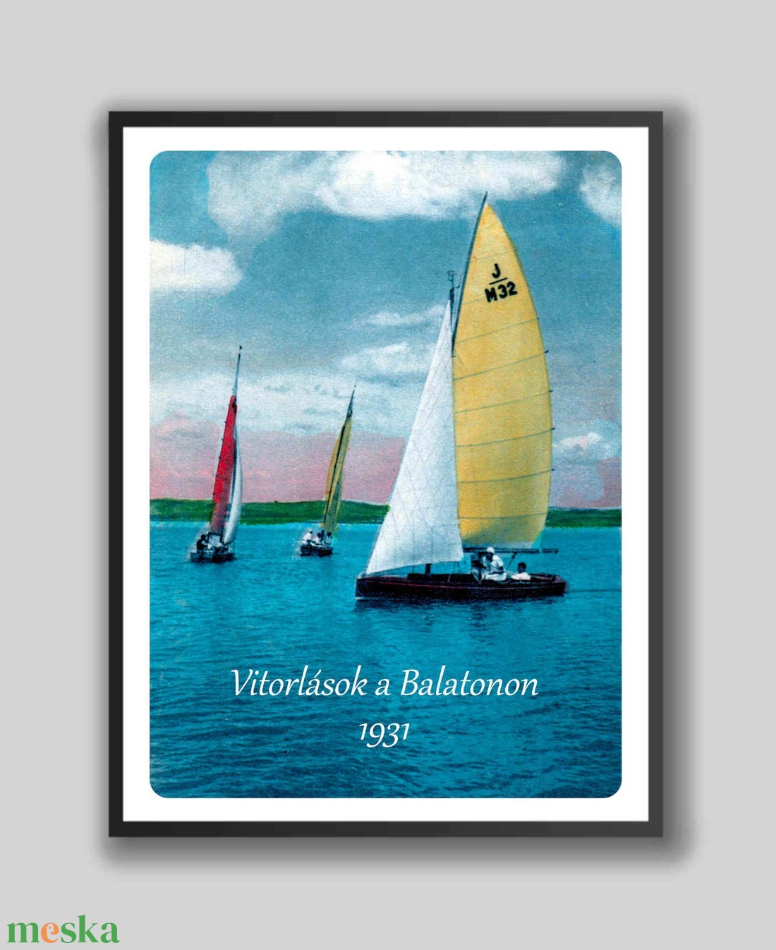 Vitorlások a Balatonon plakát 1931 - otthon & életmód - dekoráció - kép & falikép - plakát - Meska.hu Vitorlások a Balatonon plakát 1931 - otthon & életmód - dekoráció - kép & falikép - plakát - Meska.hu
