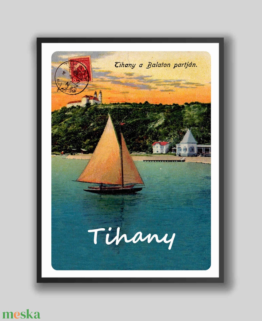 Tihany a Balaton partján 1920-as évek - otthon & életmód - dekoráció - kép & falikép - plakát - Meska.hu Tihany a Balaton partján 1920-as évek - otthon & életmód - dekoráció - kép & falikép - plakát - Meska.hu