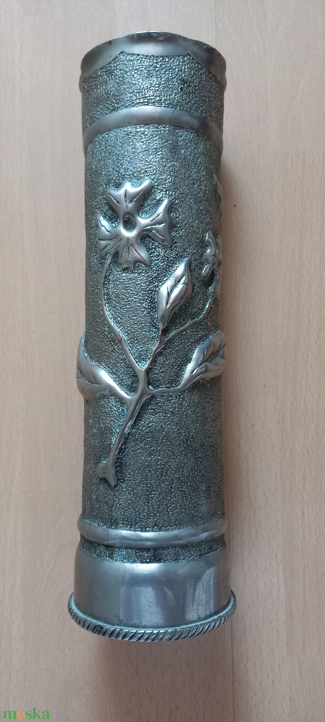 1914 I. Vh. 85 mm töltényhüvely váza  - otthon & életmód - dekoráció - virágdísz és tartó - váza - Meska.hu