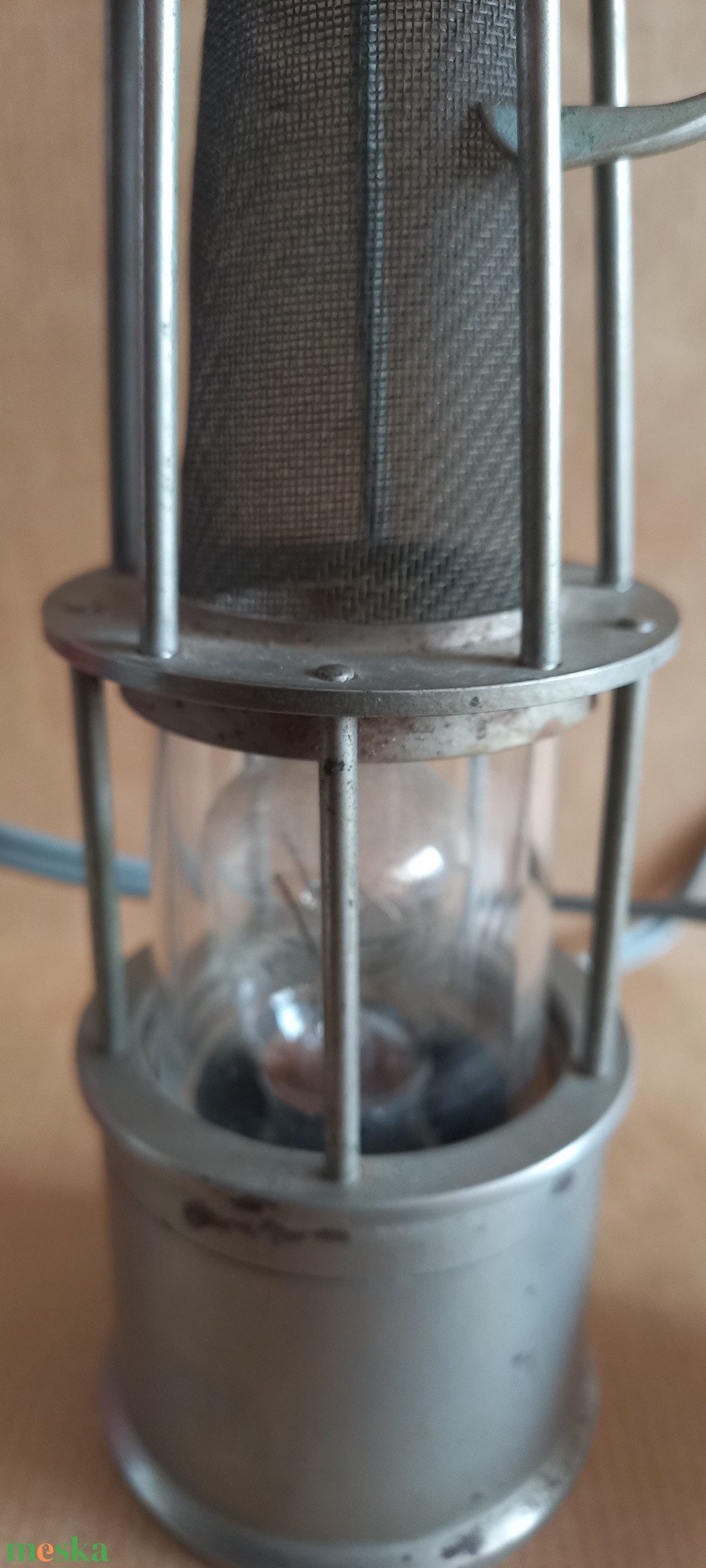 Davy lámpa égővel - otthon & életmód - lámpa - asztali lámpa - Meska.hu