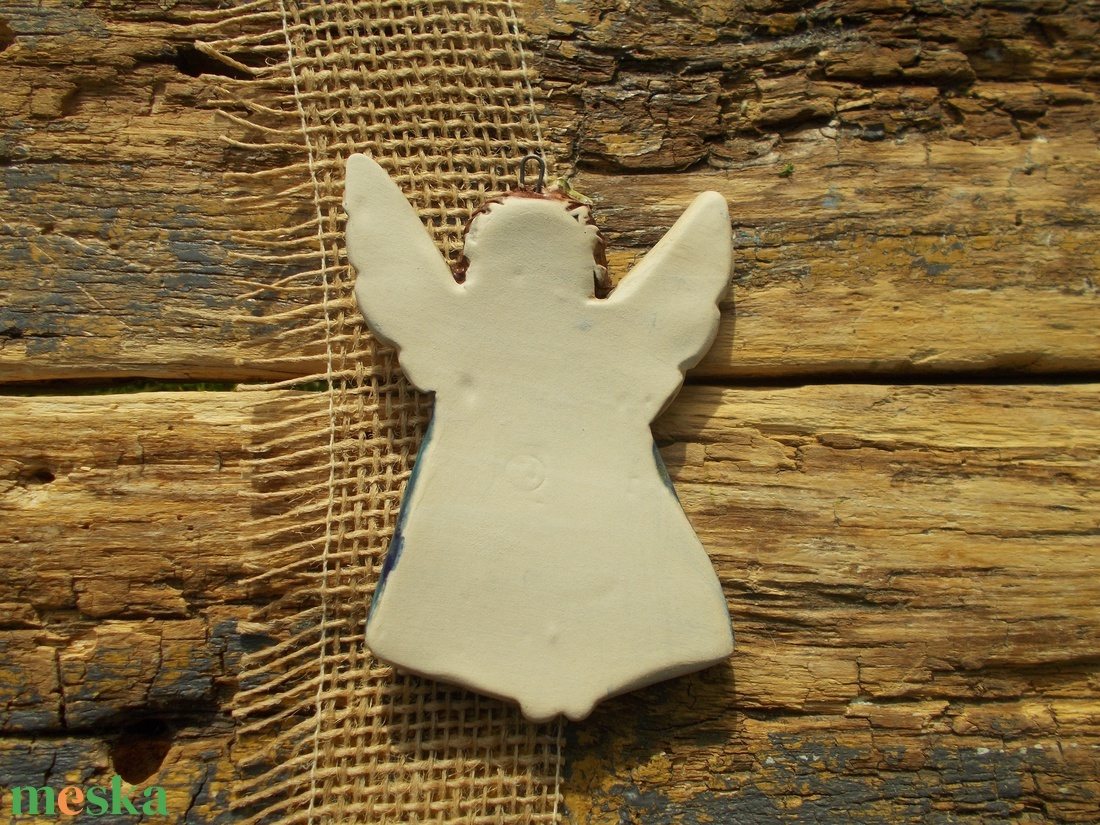 Repülő Angyalka - művészet - szobor - kerámia - Meska.hu