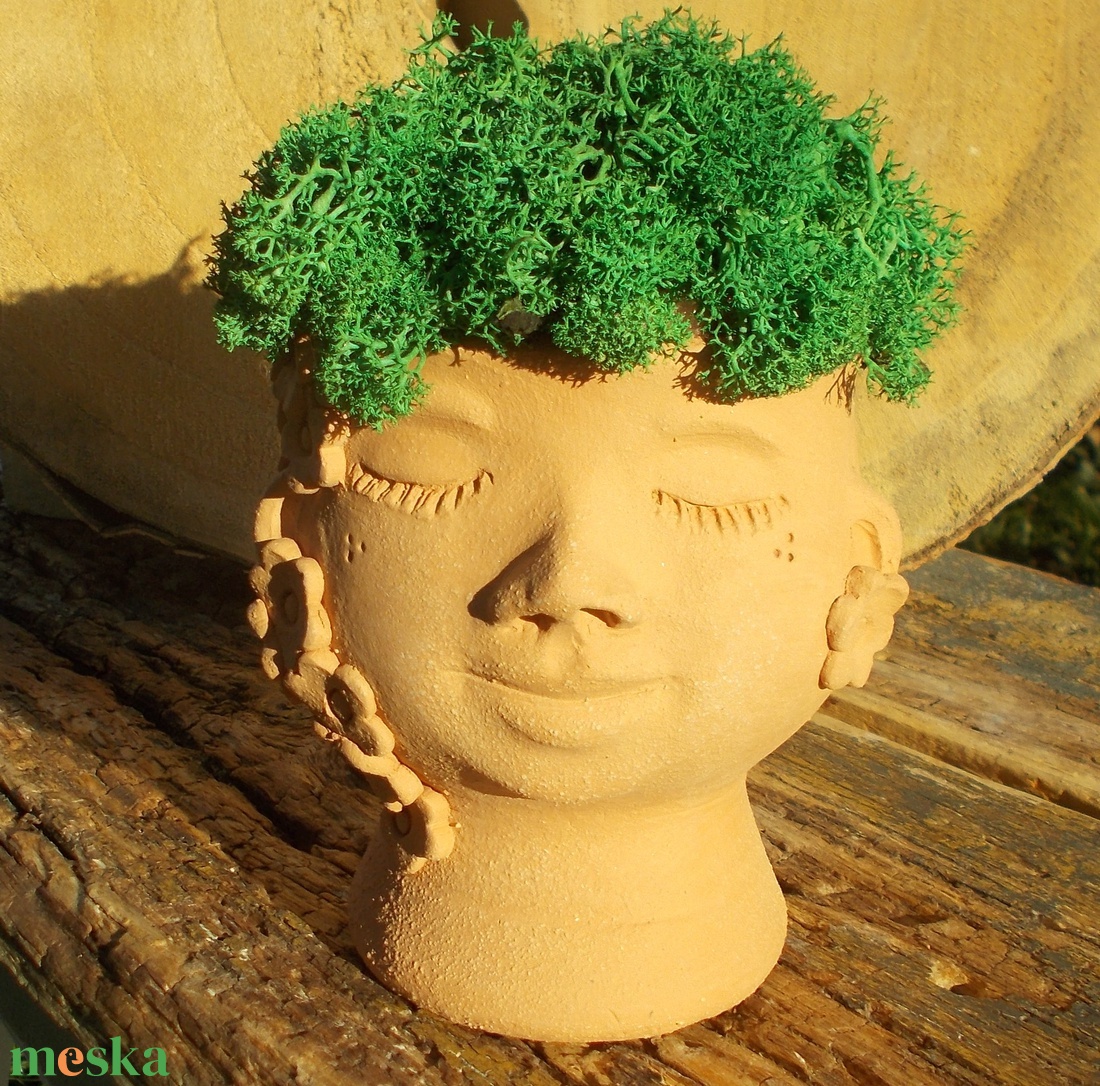 Zöld hajú lány - otthon & életmód - dekoráció - Meska.hu