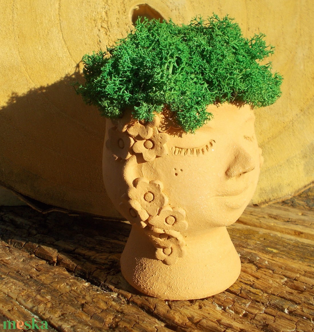 Zöld hajú lány - otthon & életmód - dekoráció - Meska.hu