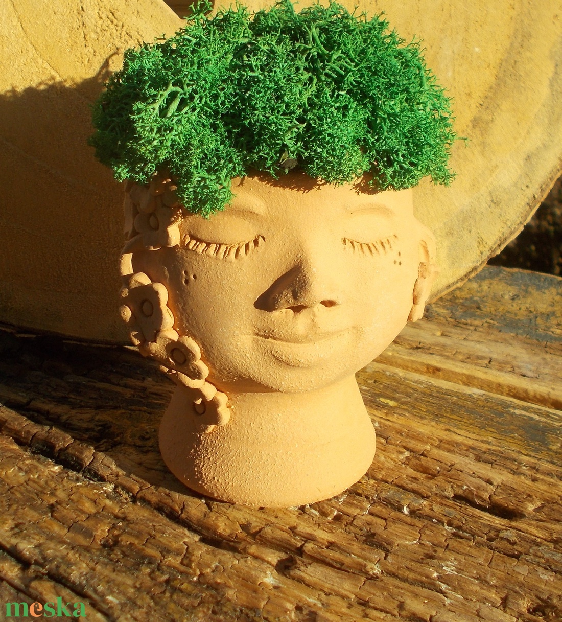 Zöld hajú lány - otthon & életmód - dekoráció - Meska.hu