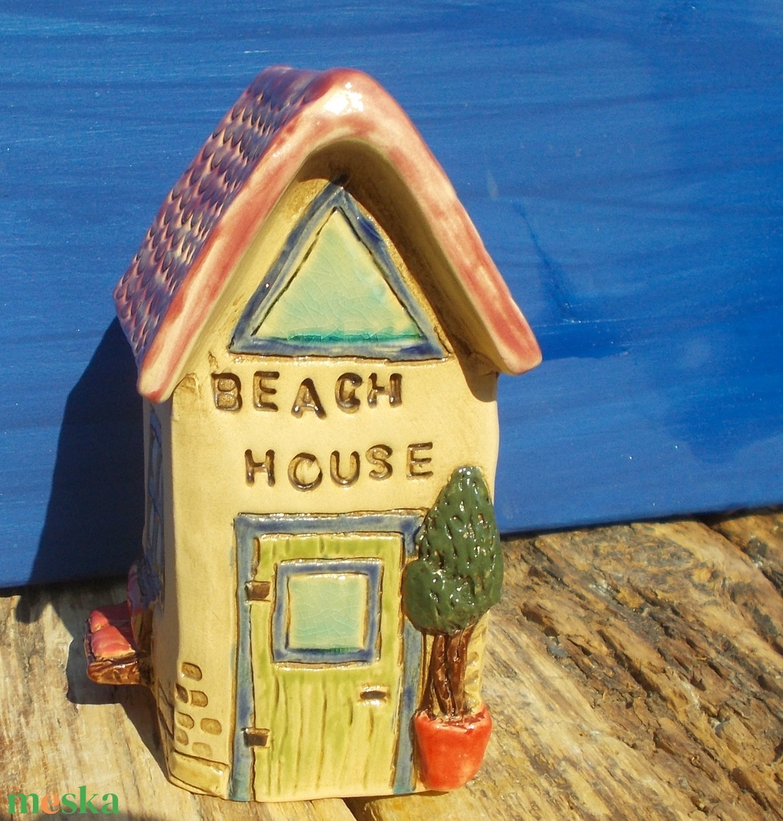 Tengerparti  ház - otthon & életmód - dekoráció - asztal és polc dekoráció - asztaldísz - Meska.hu Tengerparti  ház - otthon & életmód - dekoráció - asztal és polc dekoráció - asztaldísz - Meska.hu